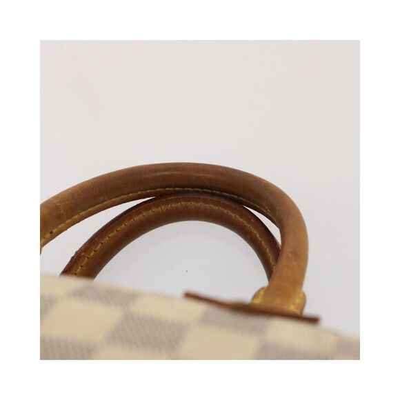 Pre Loved Louis Vuitton Speedy 25 Damier Azur handbag Women White - Picture 8 of 8